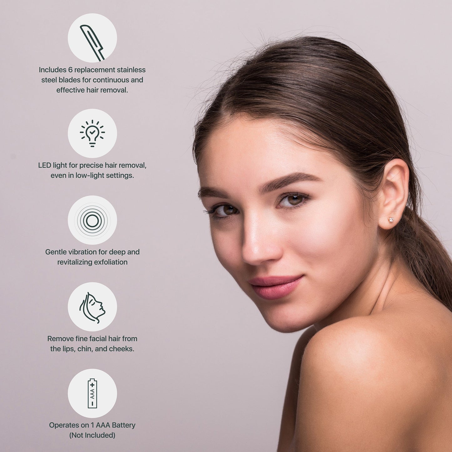 Precision Dermaplaning Hair Remover Tool