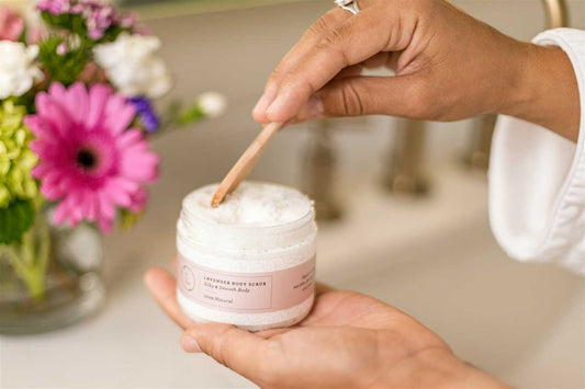 Lavender Body Salt Scrub